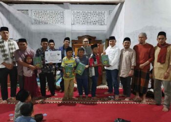 Supreme Energy Muaralaboh Berikan Bantuan untuk Pembangunan Masjid Nurul Iman Taratak Tinggi