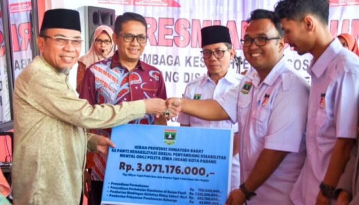 Gedung Baru Panti Sosial ODGJ Pelita Jiwa Insani Diresmikan