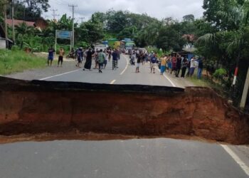 Jalinsum Sumbar Jambi Putus Total Akibat Banjir