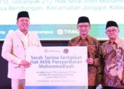 Menteri Nusron Serahkan 212 Sertifikat Tanah untuk Muhammadiyah di Tangerang Selatan