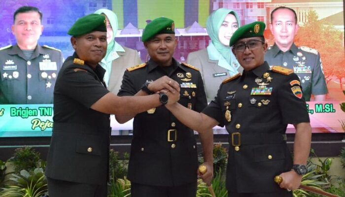 Brigjen TNI Mahfud Resmi Jabat Danrem 032/Wbr