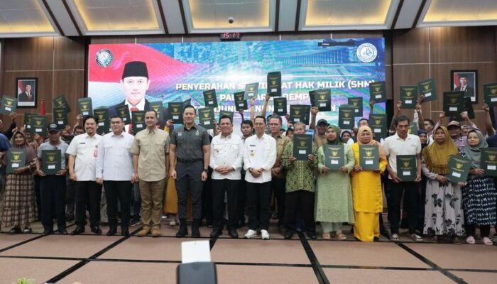 Relokasi dan Terbitkan SHM Bersumber dari HPL BP Batam, Pemerintah Beri Kepastian Hukum bagi Warga Rempang