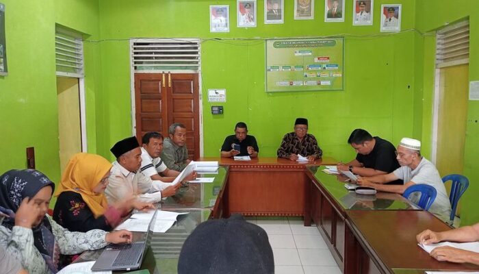 Nagari Kapalo Hilalang Laksanakan Musnag Pembahasan Laporan Realisasi APB Nagari 2024
