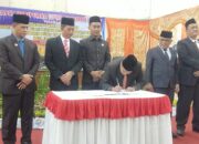 DPRD Pasbar Umumkan Bupati dan Wakil Bupati Terpilih 2025-2030