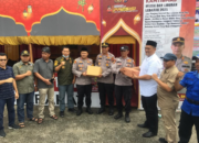 Wakil Bupati Pasbar Tinjau Pos Pelayanan Idulfitri di Ujung Gading