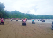 Masuk Pantai Air Manis Pakai Brizzi dan Karcis
