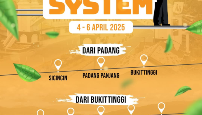 Info One Way Sistem di Sumbar