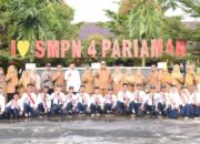 Wako Yota Balad Jadi Inspektur Upacara di SMP N 4 Pariaman