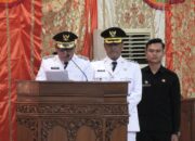 Bupati Yulianto dan Wabup M. Ihpan Sampaikan Sambutan Perdana di Rapat Paripurna DPRD Pasbar