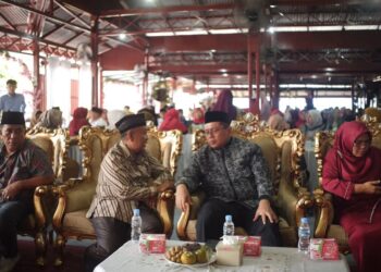 Wabup Tanah Datar Ahmad Fadly Hadiri Halalbihalal IKPS Duri