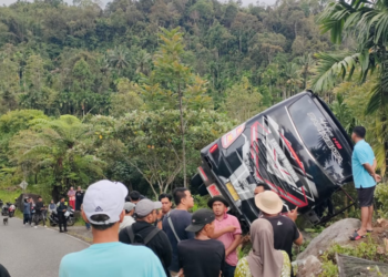 Kecelakaan Bus di Jalur Ekstrem Malalak Kembali Terjadi