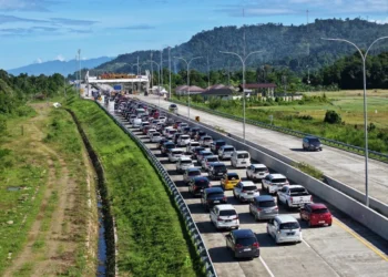 2,9 Juta Kendaraan Lintasi Trans Sumatera Selama Mudik 