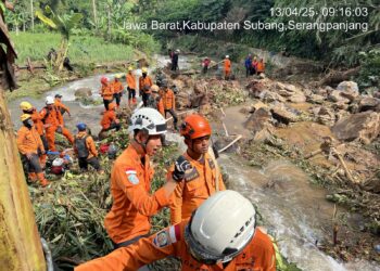 Tanah Longsor di Kabupaten Subang, Satu Warga Dilaporkan Hilang