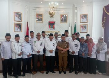 Dipimpin Kakankemenag Edy Oktafiandi, Rombongan Kankemenag Bersilaturahmi dengan Wawako Padang