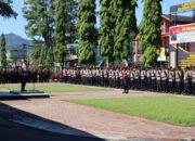 Polres Pasaman Gelar Apel Pergeseran Pasukan untuk Amankan PSU