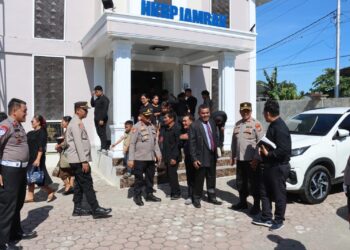 Kapolres Pasaman Barat Laksanakan Pengecekan Pengamanan Ibadah Jumat Agung di Kabupaten Pasaman Barat