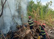 Lahan Kosong di Kampung Lapai Padang Terbakar, Diduga Akibat Bakar Sampah