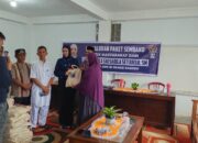 Anggota DPR RI Cindy Monica Salsabila Bagi Sembako untuk Masyarakat Pasaman