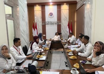 Kantah Padang Pariaman Ikuti Rapat Monev Bersama Kakanwil BPN Sumbar