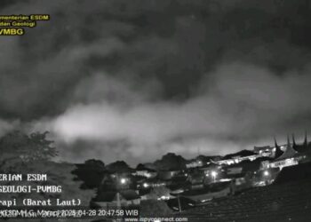 Gunung Marapi Meletus, PVMBG: Getaran Terekam, Kolom Abu Tidak Tampak