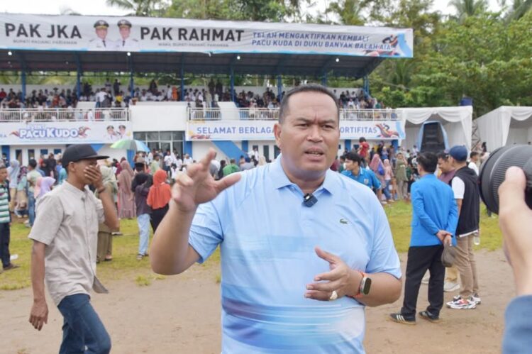 Wako Yota Balad apresiasi gelaran Pacu Kudo Padang Pariaman. MITHA