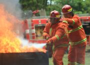 SHE Challenge SIG Tahun 2025, Delapan Tim Bersaing di Fire Ground PT Semen Padang