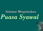 Fikih Puasa Syawal