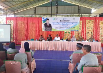 Warga Rao Ikuti Sosialisasi Germas yang Diadakan Anggota DPR RI Ade Rezki Pratama