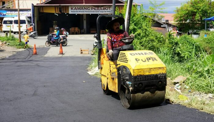 Sebanyak 101 Ruas Jalan Selesai Diperbaiki Dinas PUPR Padang