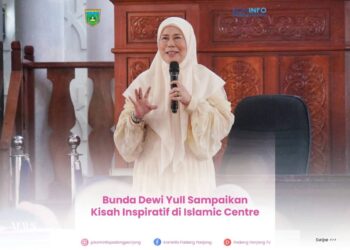 Dewi Yull Sampaikan Kisah Inspiratif di Islamic Centre