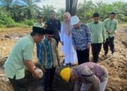 Bupati Yulianto Hadiri Peletakan Batu Pertama Masjid Al-Ilmi di SMPN 6 Pasaman