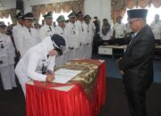 30 Penjabat Wali Nagari se-Pasbar Resmi Dilantik