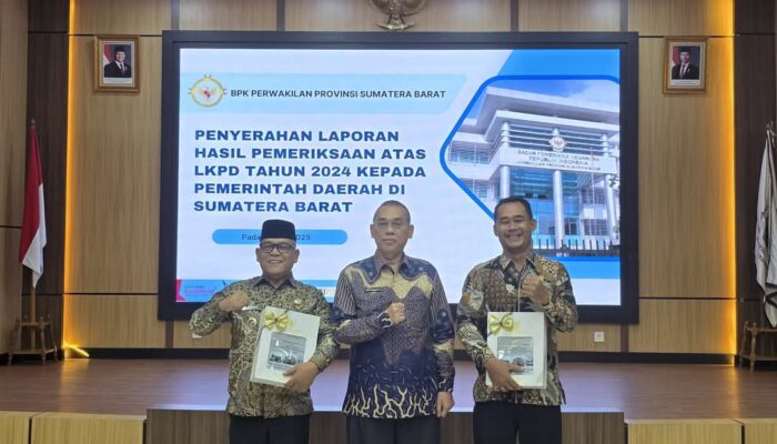Pasbar Pertahankan Opini WTP Kesembilan Kalinya dari BPK RI atas LKPD 2024