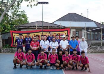 Bupati Tanah Datar Buka Turnamen Voli Voltama Cup 2, Apresiasi Semangat Panitia dan Warga