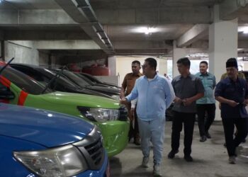 Pemko Padang Panjang Perketat Pengelolaan Aset, OPD Kumpulkan Kendaraan Dinas