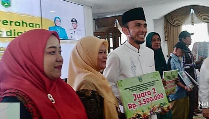 Kelurahan Ngalau Borong Juara, Dominasi Lomba Tanam Cabai dan B2SA Tingkat Kota