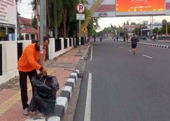 Pemko Padang Tempatkan Tong Sampah di Arena CFD