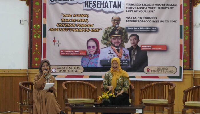 Padang Menuju Kota Sehat dan Pintar, Mahasiswa Didorong Aktif Wujudkan KTR
