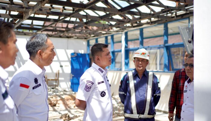 Bupati Solok Tinjau Pembangunan Sekolah Rakyat