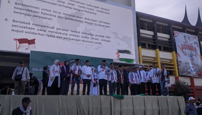 Aksi Solidaritas untuk Palestina, Sumbar Tunjukkan Empati dengan 10 Pernyataan Sikap