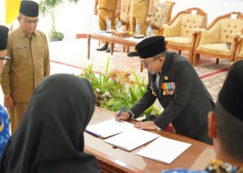 37 Pejabat Dilantik Bupati Eka Putra