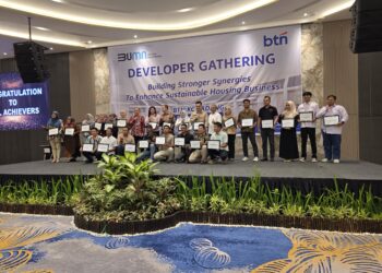 Gelar Developer Gathering 2025, Ketua Apernas DPW Sumbar Apresiasi BTN KC Padang