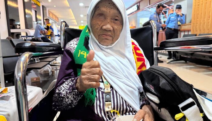 Meski Berkursi Roda dan Bermata Satu, Parmi Tetap Optimis Tunaikan Ibadah Haji