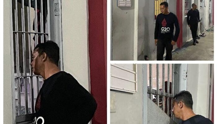 Kalapas Lubuk Basung Inspeksi Malam, Pastikan Situasi Aman dan Kondusif