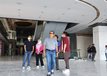 Siap Gelar Soft Opening 29 Mei, Proses Penyelesaian Basko City Mall Dikebut