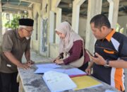 Kantah Padang Pariaman Laksanakan Pemeriksaan Lapangan Permohonan Wakaf Tanah untuk Pembangunan Masjid