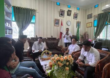 HMI Kabupaten Dharmasraya Datangi Kemenag