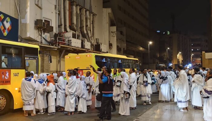 569 Jemaah Terpisah Telah Berangkat ke Makkah