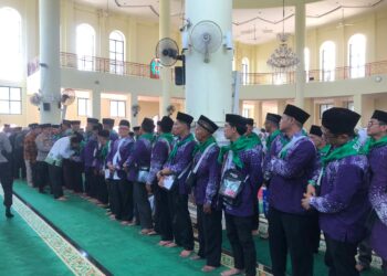 147 Calon Jamaah Haji Asal Kabupaten Sijunjung Diberangkatkan