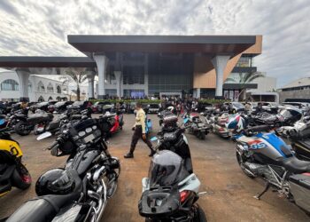 Soft Opening Basko City Mall Meriah, Dihadiri Ratusan Motor Besar MBBI